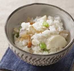 里芋の混ぜご飯