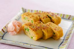えんどう入り玉子焼き