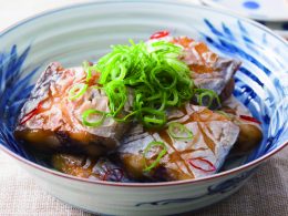 太刀魚のべんりで酢煮