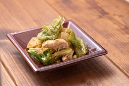 レンジで簡単♪ささみとキャベツのピリ辛和え