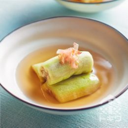 なすの冷やし鉢　レンジで簡単レシピ