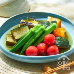 冷やしておいしい！夏野菜の冷やし煮物