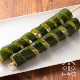 きゅうりの一本漬け（べんりで酢・え～だし）