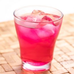 赤しその果物漬けてネッ酢漬け