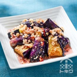 揚げなすの中華風南蛮漬け