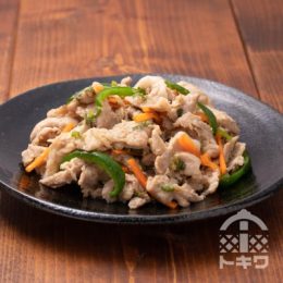 【下味冷凍】豚肉のねぎだれ炒め