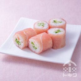 生ハム巻き寿司