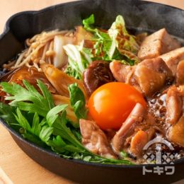 鶏すき焼き