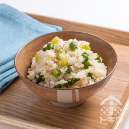 アスパラ混ぜご飯