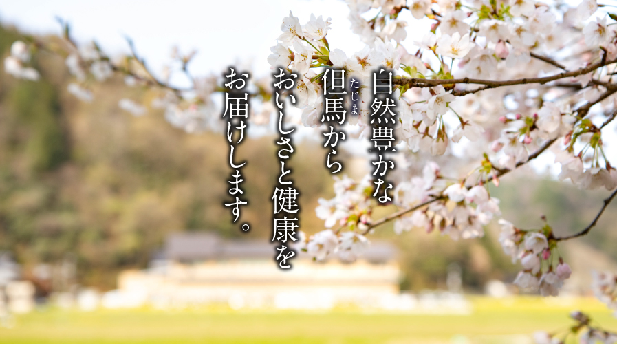 自然豊かな但馬から