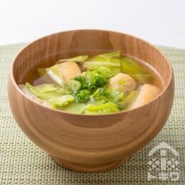 春キャベツの汁物
