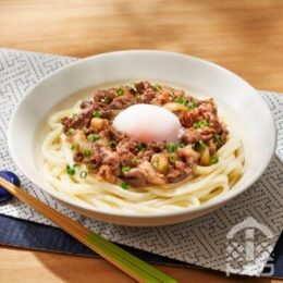 冷やし牛すきうどん