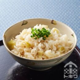 ねぎの炊き込みご飯