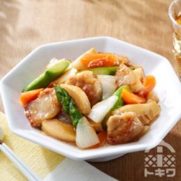 春野菜の酢豚