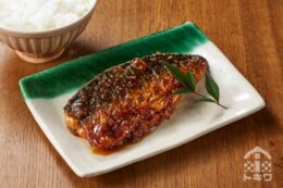 さばの生姜照り焼き
