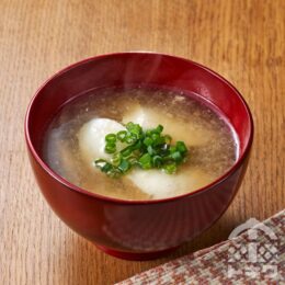 生姜たっぷり豆腐のみぞれ汁
