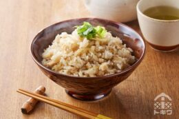 みょうがの炊き込みご飯