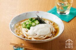 ネバネバ冷やかけうどん