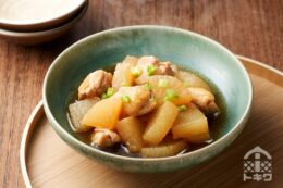 大根と鶏肉の煮物