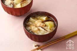 長ねぎと鶏肉のみぞれ汁